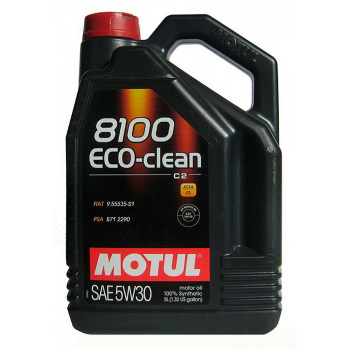 Купить запчасть MOTUL - 101545 Моторное масло 8100 Eco-Clean 5W-30 5л 101545