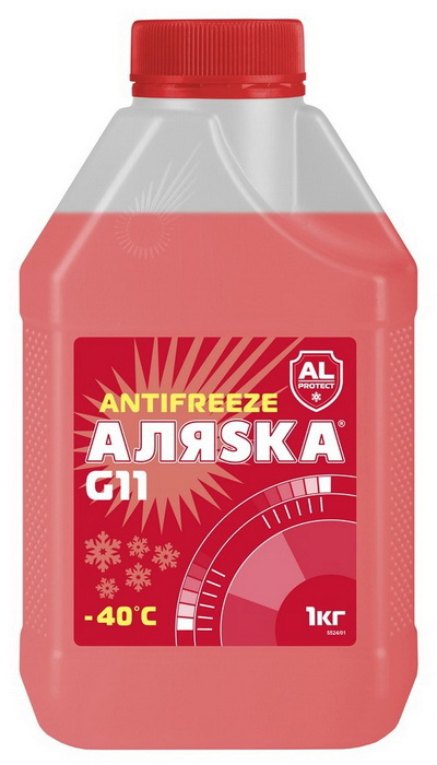 Купить запчасть АЛЯСКА - 5524 АЛЯСКА Antifreeze Red -40